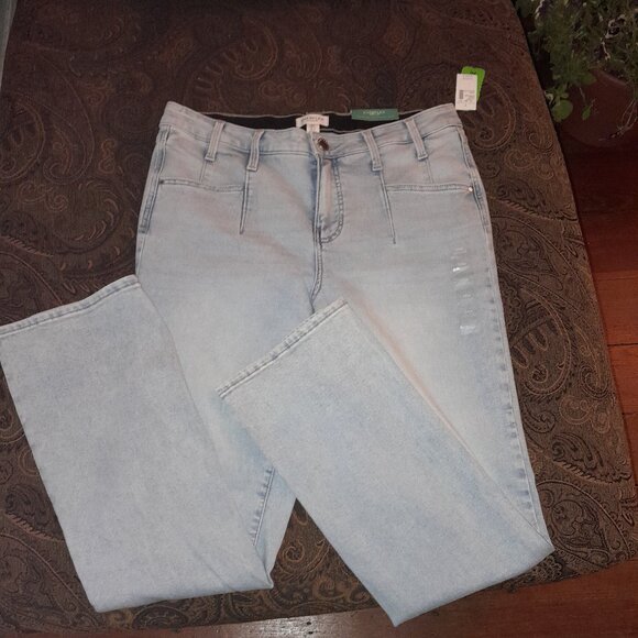 New Maurice's Everflex Slim Boot Jean - Picture 1 of 5